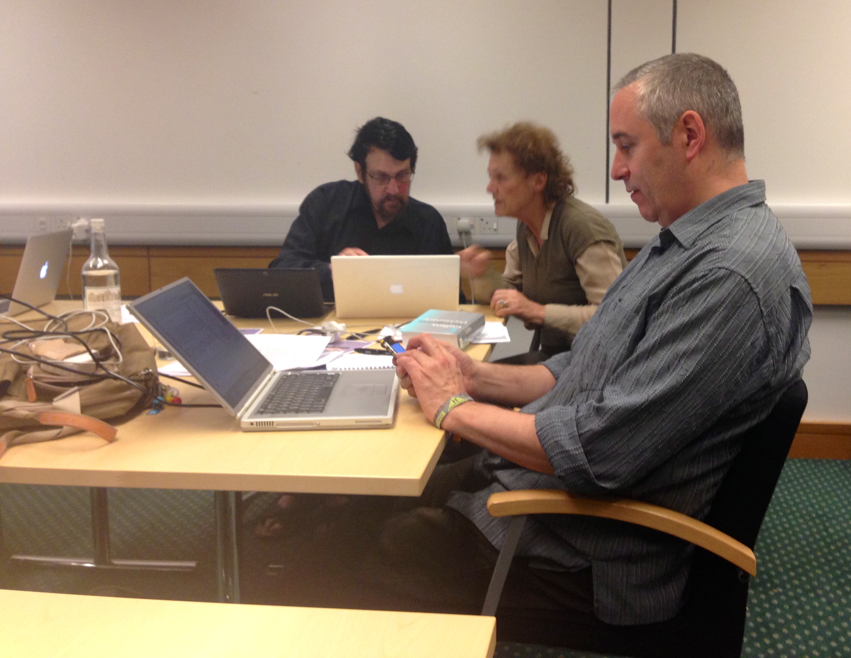 Image from a previous wikithon at the British Library” width=